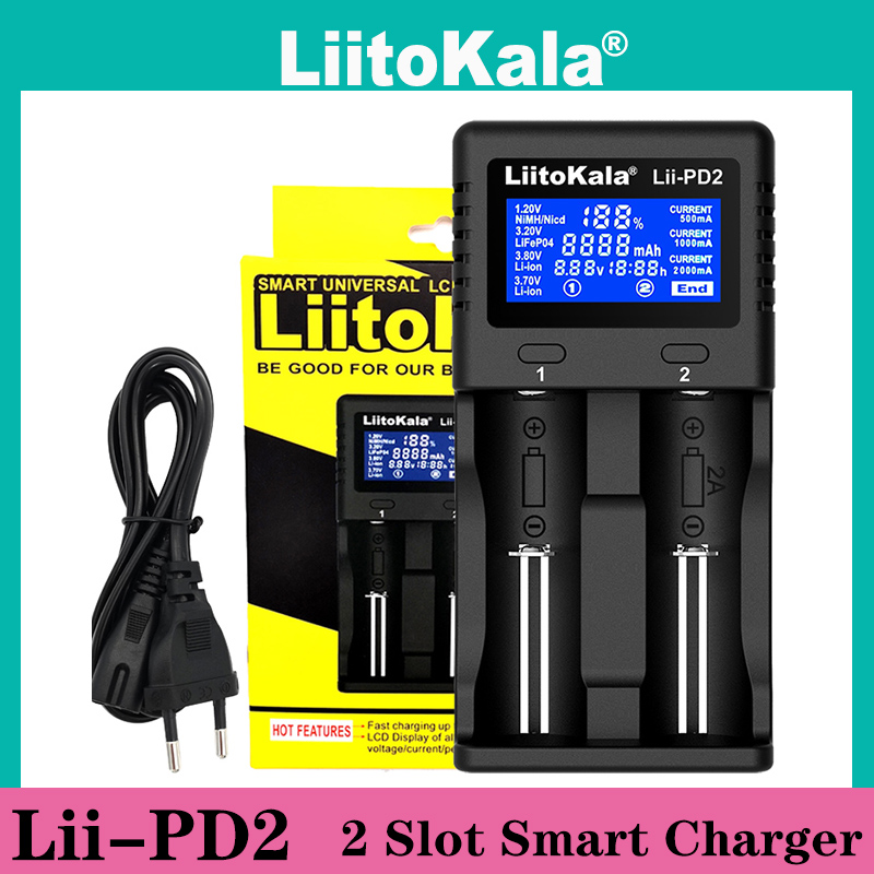 Liitokala Lii-PD4 Lii-PD2 LCD  Ƭ ͸ ..